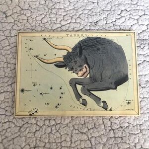 Taurus Constellation Card